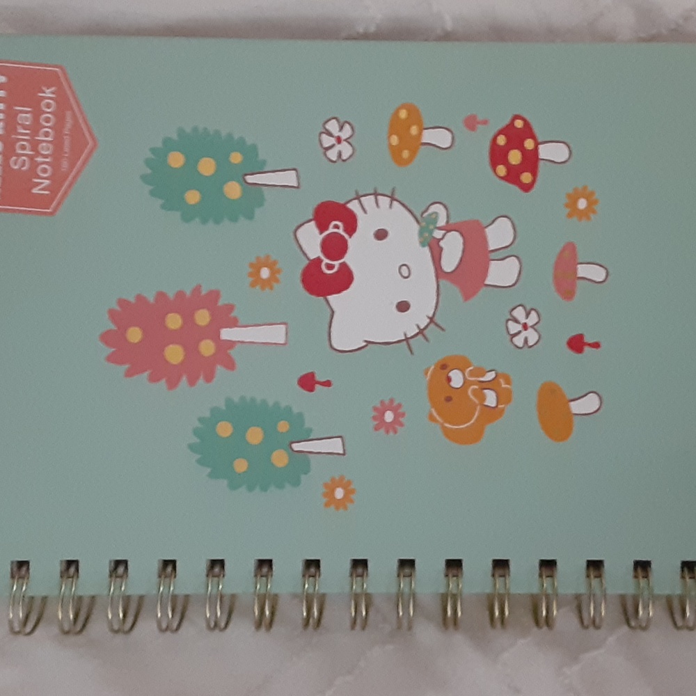 Hello Kitty Spiral Notebook